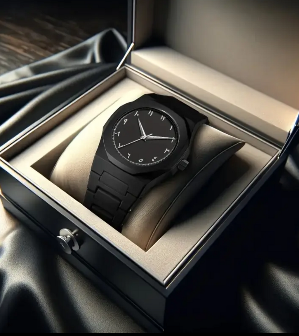 Black Aura Quartz Watch