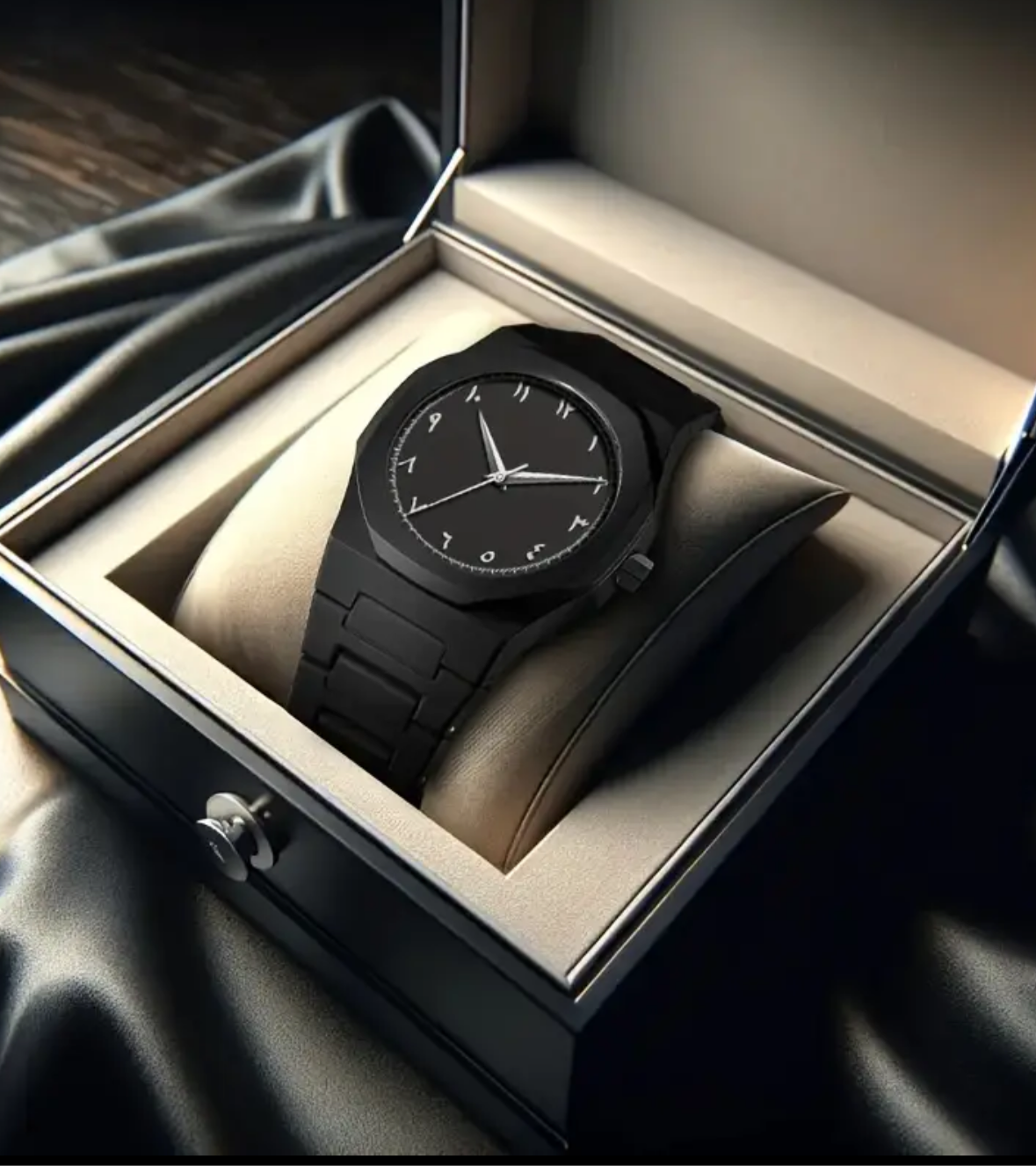 Black Aura Quartz Watch