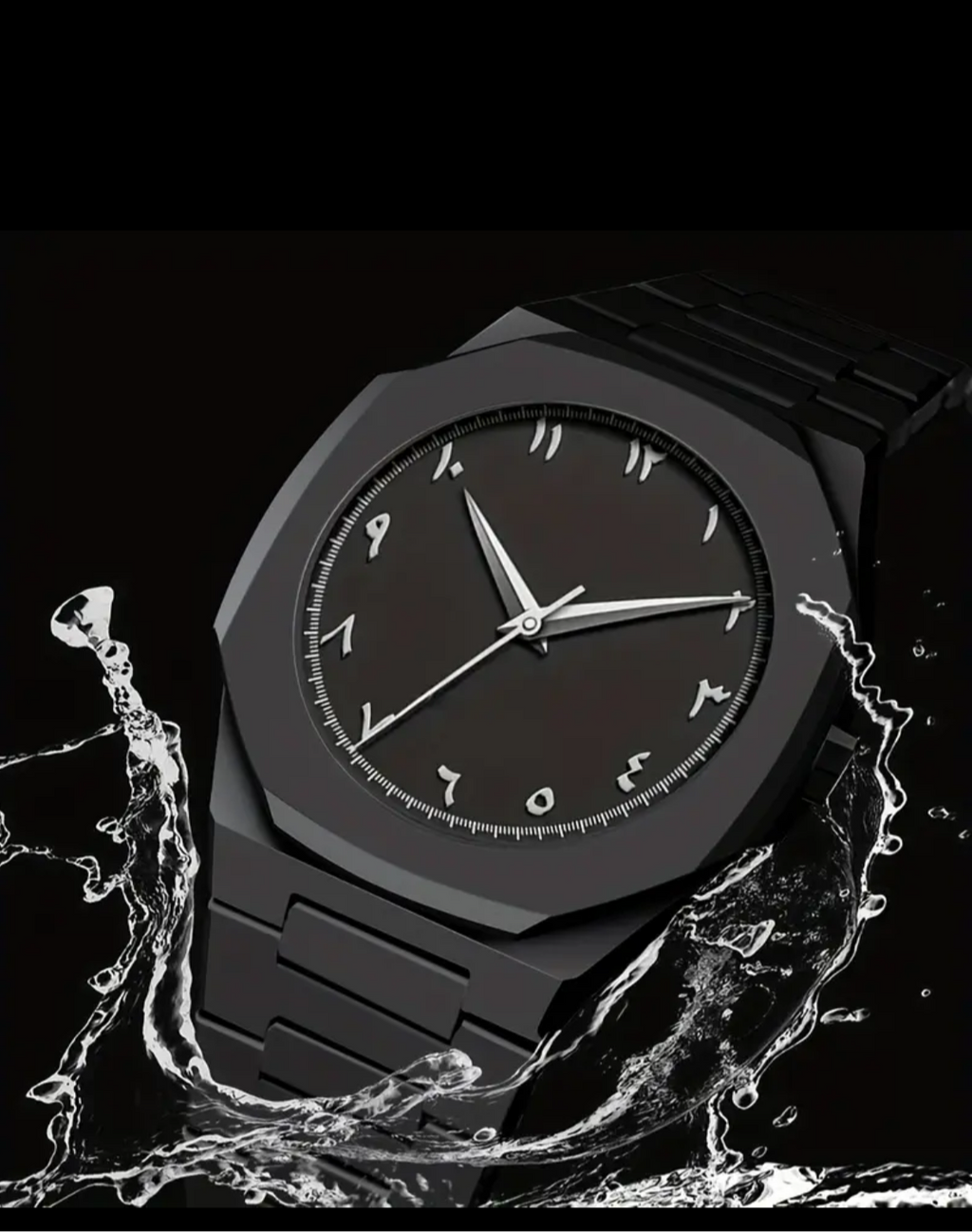 Black Aura Quartz Watch