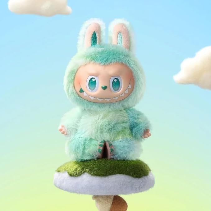 Labubu Doll Big into Surprise Blind Box Keychain – Cute Kawaii Vinyl Charm
