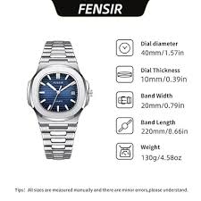 Luxury Stainless Steel Watch